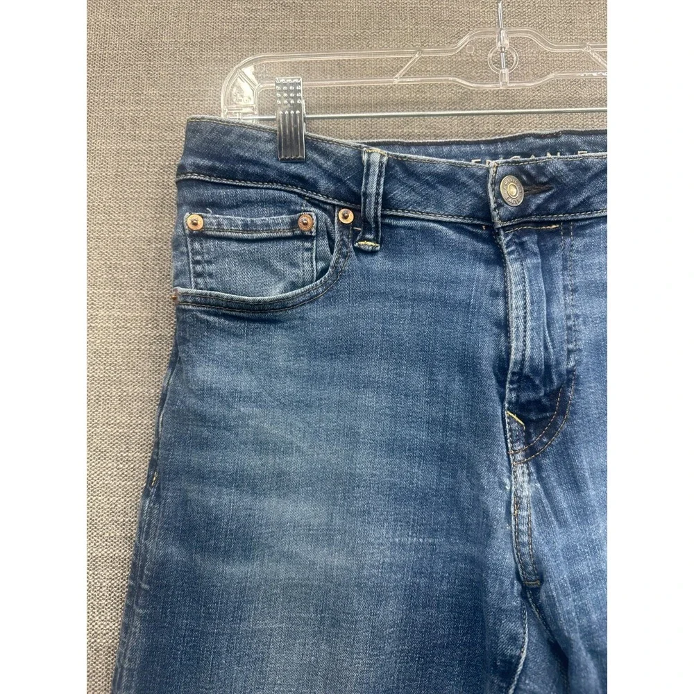 American Eagle Outfitters Jeans Mens 32x30 Blue Denim Faded Airflex Athletic Fit